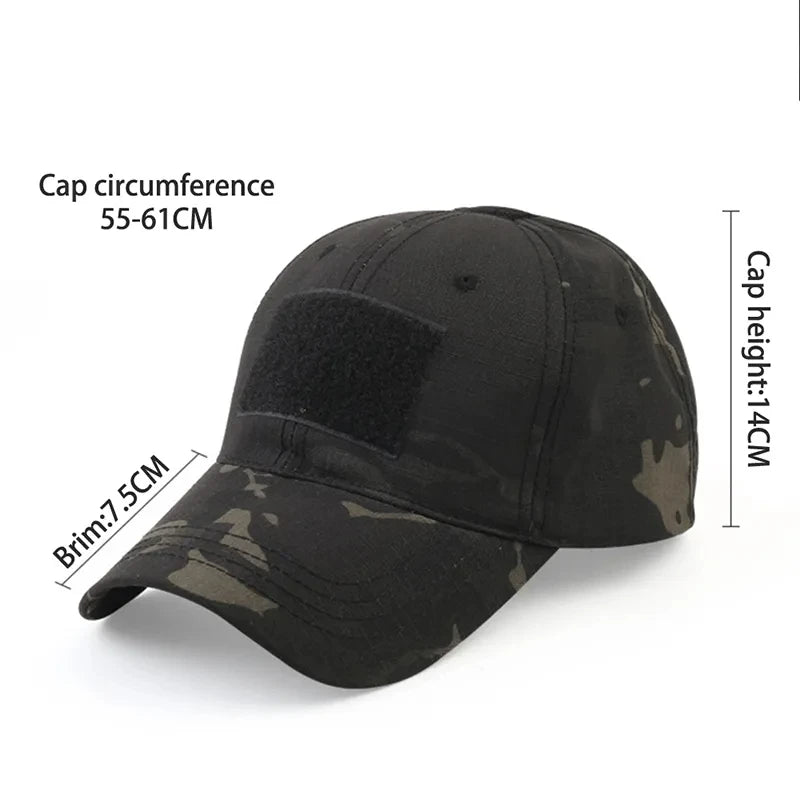 Mens Baseball Camouflage Sports Cap