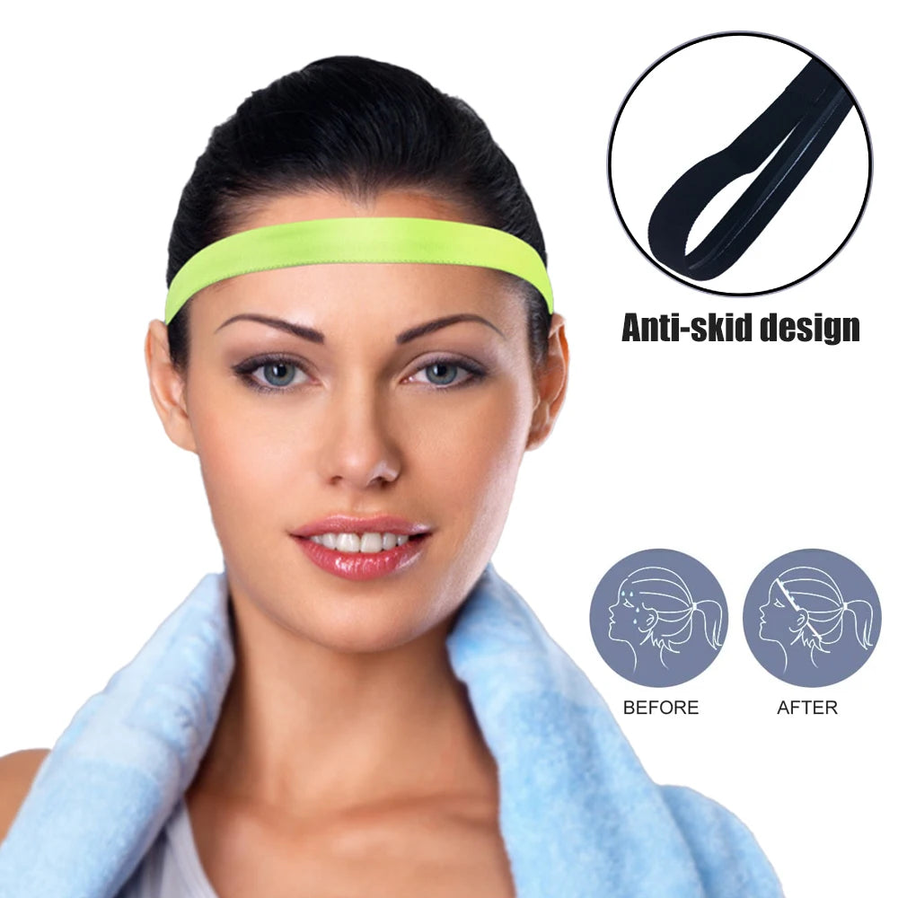 5 Colors Running Head Band