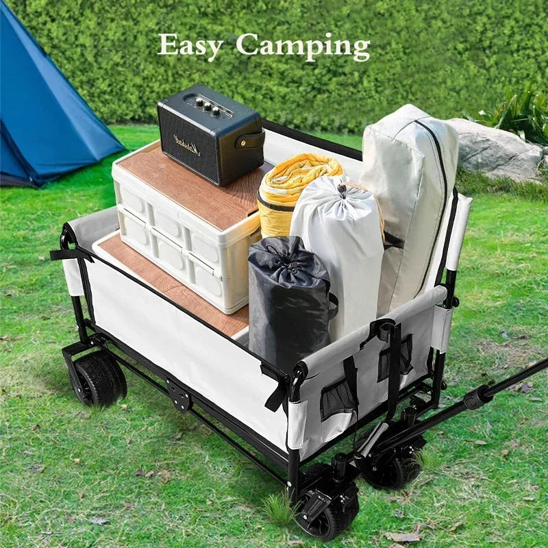 Outdoor Camping Folding Wagon Cart