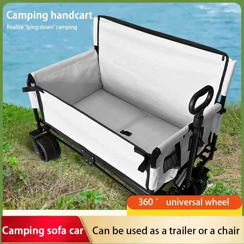 Outdoor Camping Folding Wagon Cart