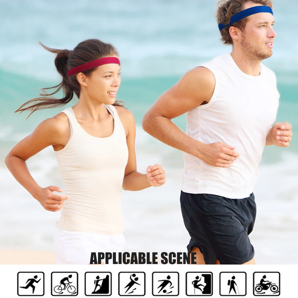 5 Colors Running Head Band