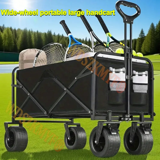 Collapsible Folding Utility Beach Cart Wagon