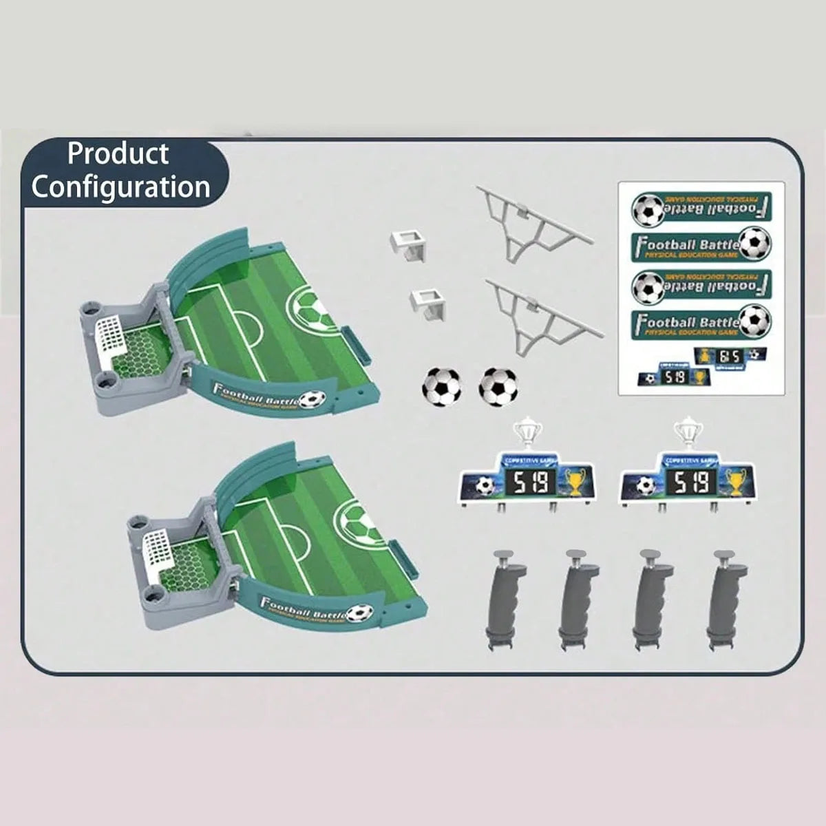 Two-Person Football Game Table Game