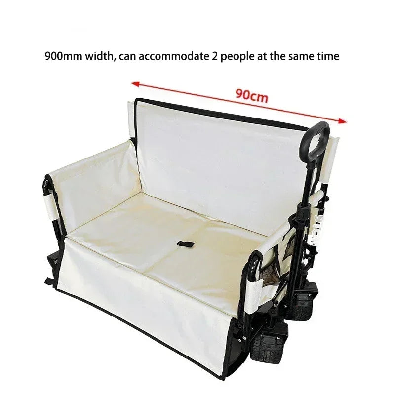 Outdoor Camping Folding Wagon Cart