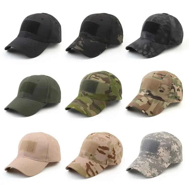 Mens Baseball Camouflage Sports Cap